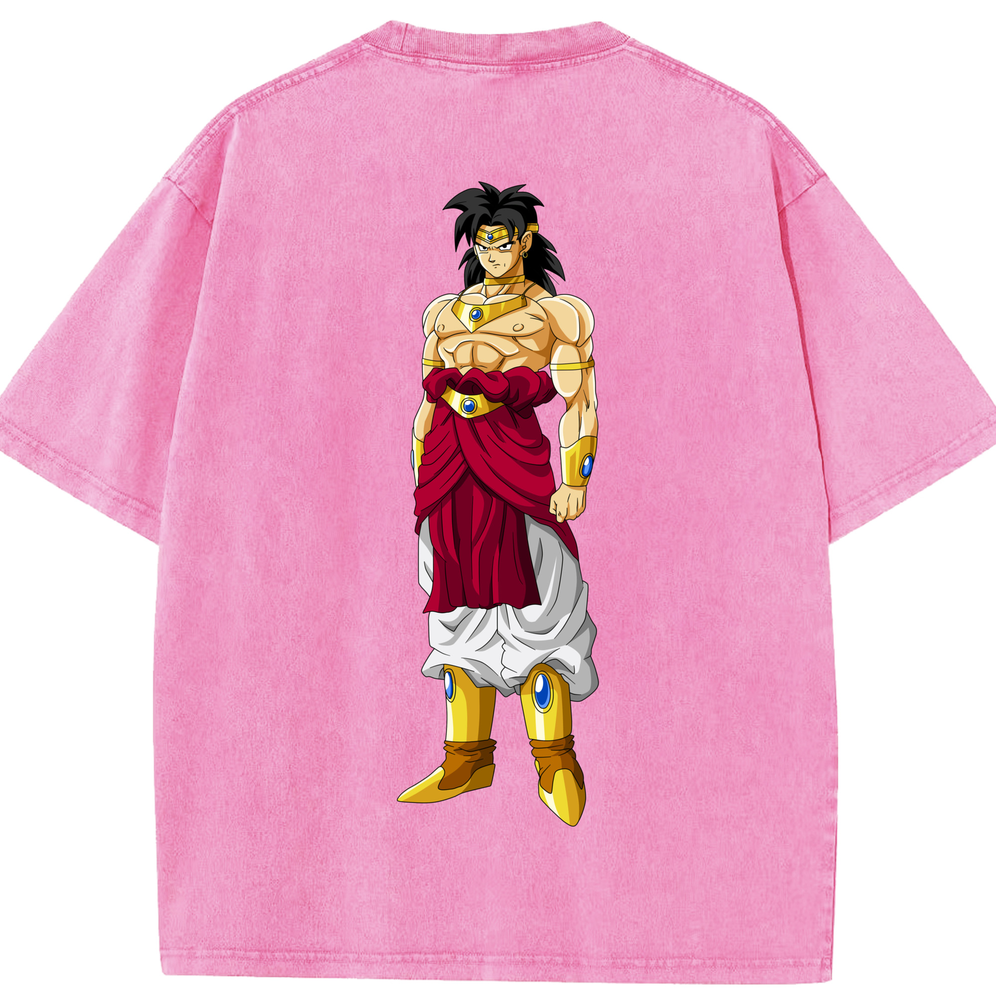 （画像用） ドラゴンボール DRAGON BALL 綿100% ヴィンテージ風 半袖Tシャツ（背面プリント）
